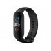 Сменный ремень для Xiaomi Mi Band 5 ЧЕРНЫЙ