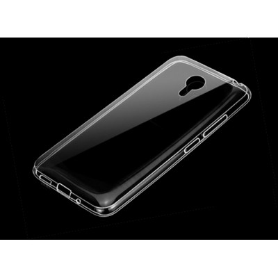 Чехол Meizu M2 mini супертонкий прозрачная силиконовая накладка