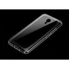 Чехол Meizu M2 mini супертонкий прозрачная силиконовая накладка