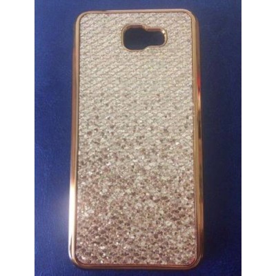 Чехол Samsung J5 Prime Galaxy G570F блестящий силиконовый золотой
