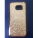 Чехол Samsung Galaxy S7 силиконовый блестящий золотой
