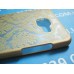 Чехол Samsung Galaxy A5 2015 A510 ажурный узор кружево золотой