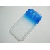 3D чехол Samsung S3 Galaxy i9300 капли синий