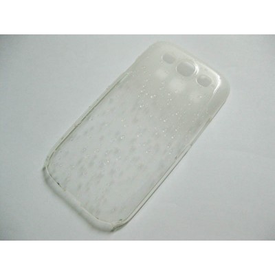 3D чехол Samsung S3 Galaxy i9300 капли белый