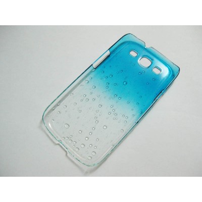 3D чехол Samsung S3 Galaxy i9300 капли бирюзовый