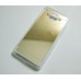 Чехол Samsung G530, G531 Grand Prime зеркальный силиконовый золотой
