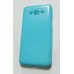 Голубой силиконовый чехол Samsung Grand Prime накладка для Samsung G530, G531 