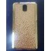 Чехол Samsung Note 3 Galaxy N9000 блестящий силиконовый золотой
