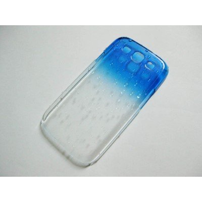 3D чехол Samsung S3 Galaxy i9300 капли синий
