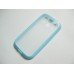 Чехол бампер Samsung S3 Galaxy i9300 силиконовый голубой