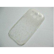 3D чехол Samsung S3 Galaxy i9300 капли белый