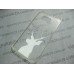 Чехол Samsung S6 Galaxy G920, G925 Deer прозрачная силиконовая накладка с оленем