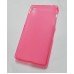 Чехол Sony Xperia Z2 D6503 силиконовый розовый 