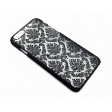 Чехол iPhone 5 5s кружевной с узором ажурный черный Чехол iPhone 5 5s кружевной с узором ажурный черный