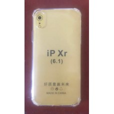 Чехол iPhone XR силиконовый прозрачный