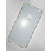 Чехол iPhone 5, 5s зеркальный золотой силиконовый