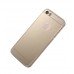 Чехол iPhone 5, 5s зеркальный золотой силиконовый