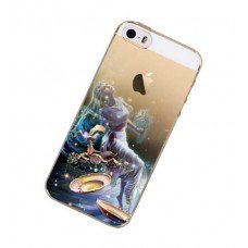 Чехол iPhone 5, 5s знаки зодиака силиконовая накладка Весы