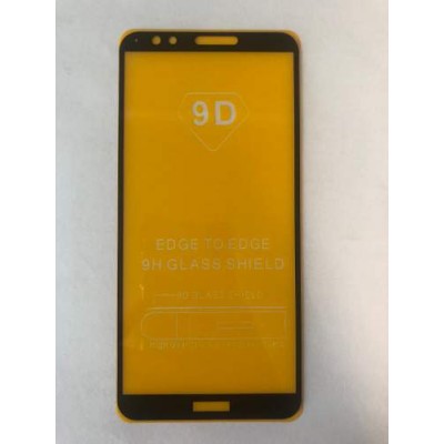 Защитное стекло Huawei Y7 Prime 2018 / Y7 2018 / LDN-L21 / Honor 7C LND-AL30 / 7C Pro LND-L29 / Nova 2 Lite / Enjoy 8 (9D Glass Shield) ЧЕРНЫЙ