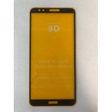 Защитное стекло Huawei Y7 Prime 2018 / Y7 2018 / LDN-L21 / Honor 7C LND-AL30 / 7C Pro LND-L29 / Nova 2 Lite / Enjoy 8 (9D Glass Shield) ЧЕРНЫЙ