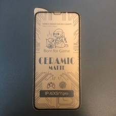 Защитное стекло iPhone X / iPhone XS / iPhone 11 Pro (Ceramic Matte)