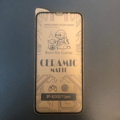 Защитное стекло iPhone X / iPhone XS / iPhone 11 Pro (Ceramic Matte)