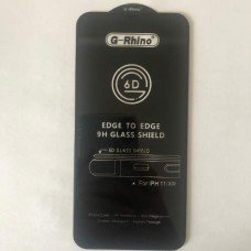 Защитное стекло iPhone 11 / iPhone XR (G-Rhino 6D Glass Shield) ЧЕРНЫЙ