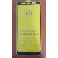 Защитное стекло Samsung Galaxy J4 Plus 2018 / J6 Plus 2018 / J610 / J415 (9D Glass Shield) черный