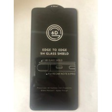 Защитное стекло Xiaomi Redmi Note 8 Pro (G-Rhino 6D Glass Shield) ЧЕРНЫЙ