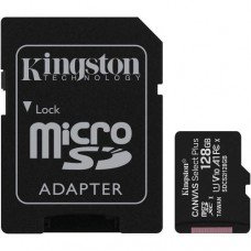 Micro SDHC карта памяти Kingston 128 Гб (80 mb/s 10 class) + бокс в подарок