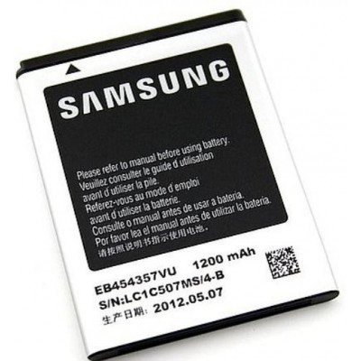 Аккумулятор Samsung S5360, S5300, S5302, B5510, B5512, S5363, S5380 батарея EB454357VU 1200 мАч