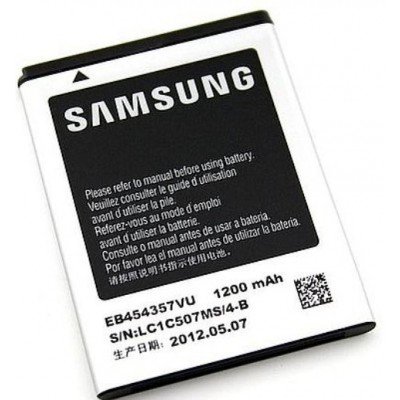 Аккумулятор Samsung S5360, S5300, S5302, B5510, B5512, S5363, S5380 батарея EB454357VU 1200 мАч