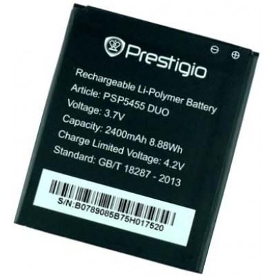 Батарея Prestigio 5455 аккумулятор PSP5455 оригинал 2400 мАч