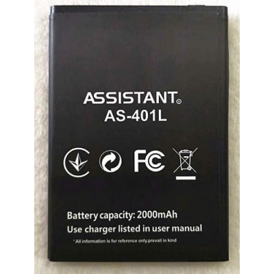 Батарея ASSISTANT AS-401L аккумулятор AS-503 2000 мАч