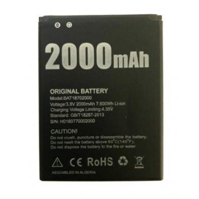 Батарея Doogee X50 аккумулятор BAT18702000 2000 мАч
