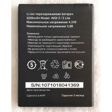 Аккумулятор Inoi 3 / Inoi 3 Lite батарея 2250 мАч