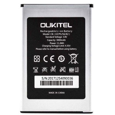 Батарея Oukitel С8 / S-Tell M655 аккумулятор 3000 мАч
