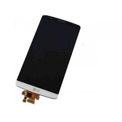 Дисплей LG G3 (D855) тачскрин (экран и сенсор) модуль (белый)