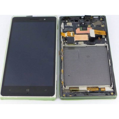 Дисплей Nokia 830 Lumia тачскрин (экран и сенсор) модуль (чёрный)