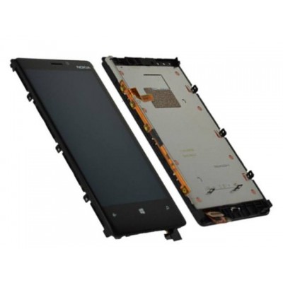 Дисплей Nokia 920 Lumia тачскрин (экран и сенсор) модуль (черный) 