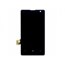 Дисплей Nokia Lumia 1020 тачскрин черный (экран + сенсор)