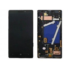 Дисплей Nokia 530 Dual (RM-1019) тачскрин (экран и сенсор) модуль Черный - Оригинал 100%