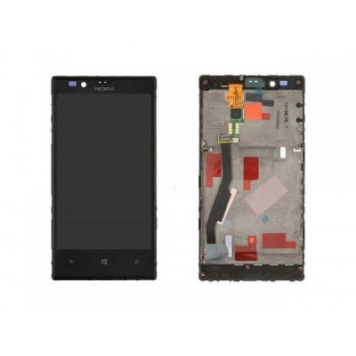 Дисплей Nokia 720 тачскрин (экран и сенсор) модуль Черный