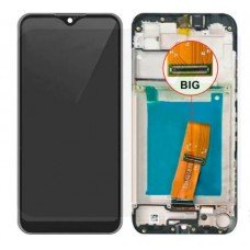 Дисплей Samsung Galaxy A01 A015 тачскрин (экран и сенсор) модуль ШИРОКИЙ КОННЕКТОР