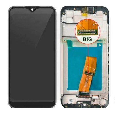 Дисплей Samsung A01 A015 тачскрин (экран и сенсор) модуль ШИРОКИЙ КОННЕКТОР