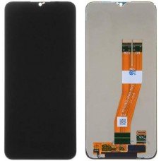 Дисплей Samsung Galaxy A02s A025 / M02s M025 тачскрин (экран и сенсор) модуль PLS / ЖЕЛТЫЙ ШЛЕЙФ
