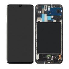 Дисплей Samsung Galaxy A70 2019 / A705 тачскрин (экран и сенсор) модуль OLED В РАМКЕ
