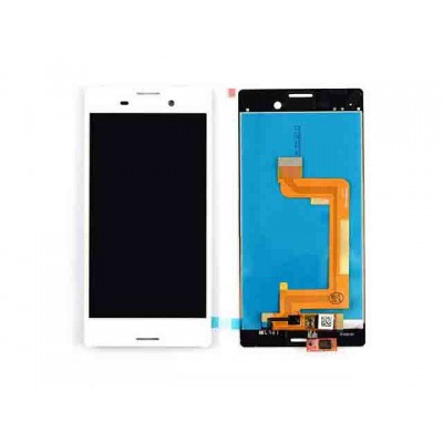 Дисплей Sony Xperia M4 Aqua E2312 E2306 E2333 E2303 E2353 E2363 тачскрин белый (экран и сенсор) модуль