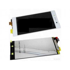 Дисплей Sony Xperia Z5 E6603, E6633, E6683, E6653 тачскрин  белый (экран и сенсор) модуль