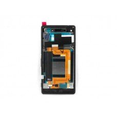 Дисплей Sony Xperia M4 Aqua E2303 E2312 E2306 E2333 E2353 E2363 тачскрин черный (экран и сенсор) модуль